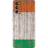 Ireland Flag Dark Wood Galaxy S20 Fan Edition Skin